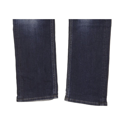 G-Star 3301 Women Blue Straight Slim Stretch Jeans W33 L32