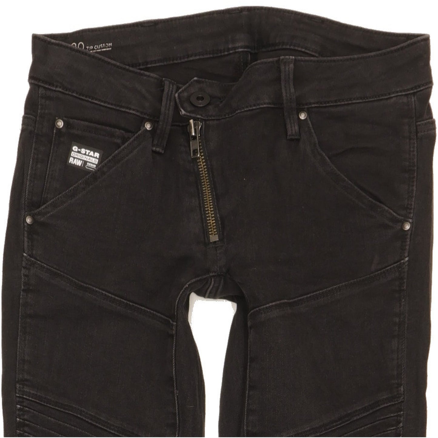 G-Star 5620 Women Black Skinny Slim Stretch Jeans W24 L30