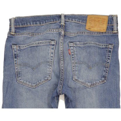 Levi's 508 Men Blue Tapered Slim Stretch Jeans W31 L34