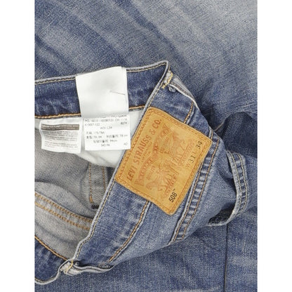 Levi's 508 Men Blue Tapered Slim Stretch Jeans W31 L34