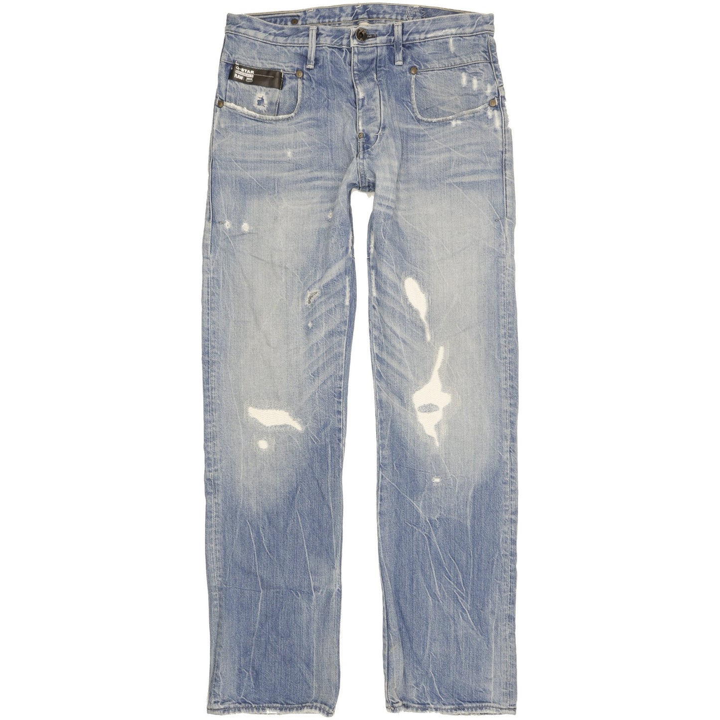 G-Star Blade Men Blue Straight Loose Jeans W31 L32