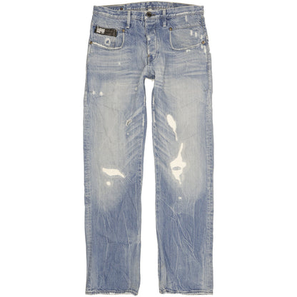 G-Star Blade Men Blue Straight Loose Jeans W31 L32