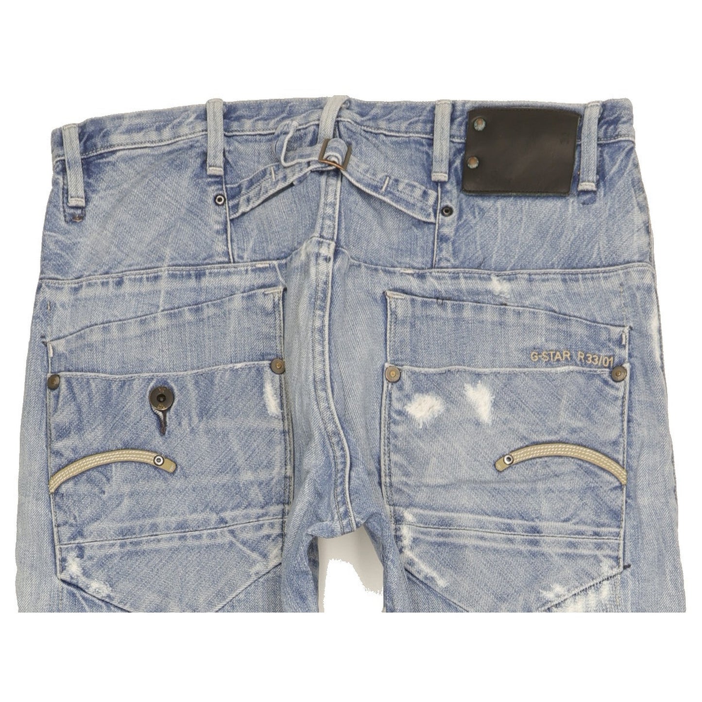 G-Star Blade Men Blue Straight Loose Jeans W31 L32