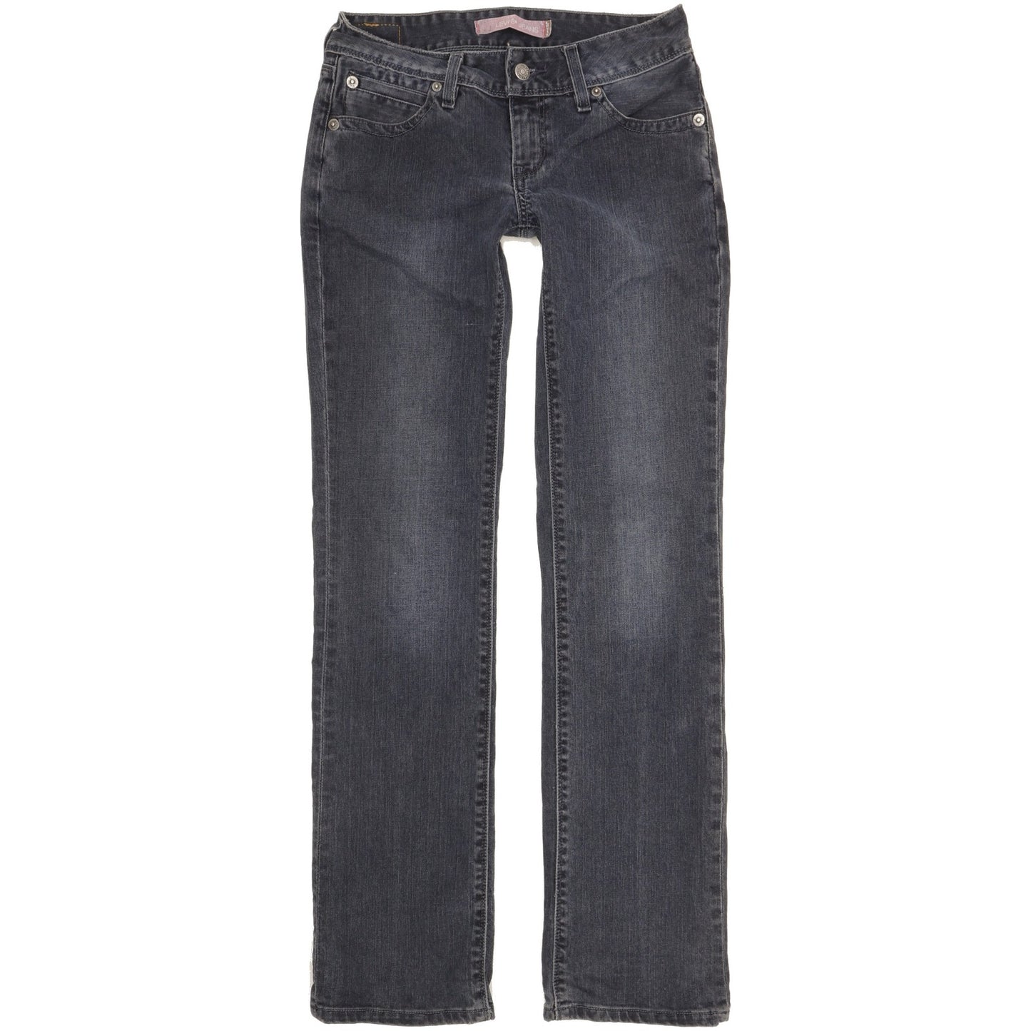 Levi's Women Blue Straight Slim Stretch Jeans W28 L32