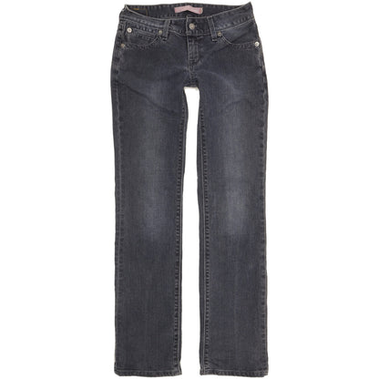 Levi's Women Blue Straight Slim Stretch Jeans W28 L32