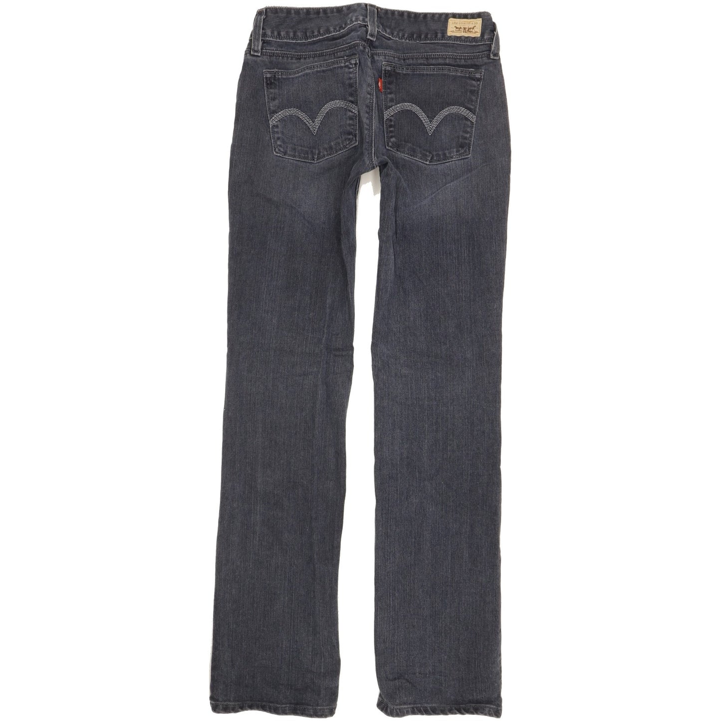 Levi's Women Blue Straight Slim Stretch Jeans W28 L32
