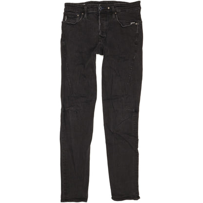 G-Star Scutar 3D Men Black Tapered Slim Stretch Jeans W32 L34