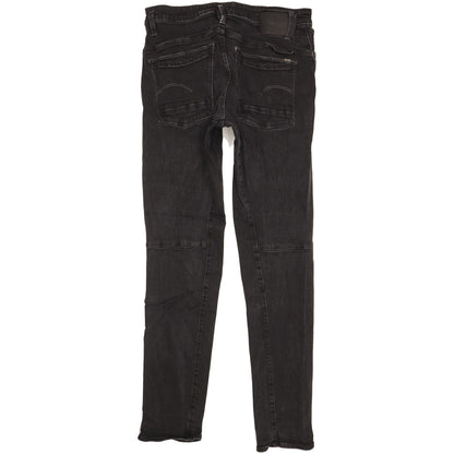 G-Star Scutar 3D Men Black Tapered Slim Stretch Jeans W32 L34