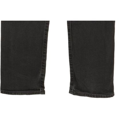 Levi's 502 Men Black Tapered Regular Stretch Jeans W32 L32