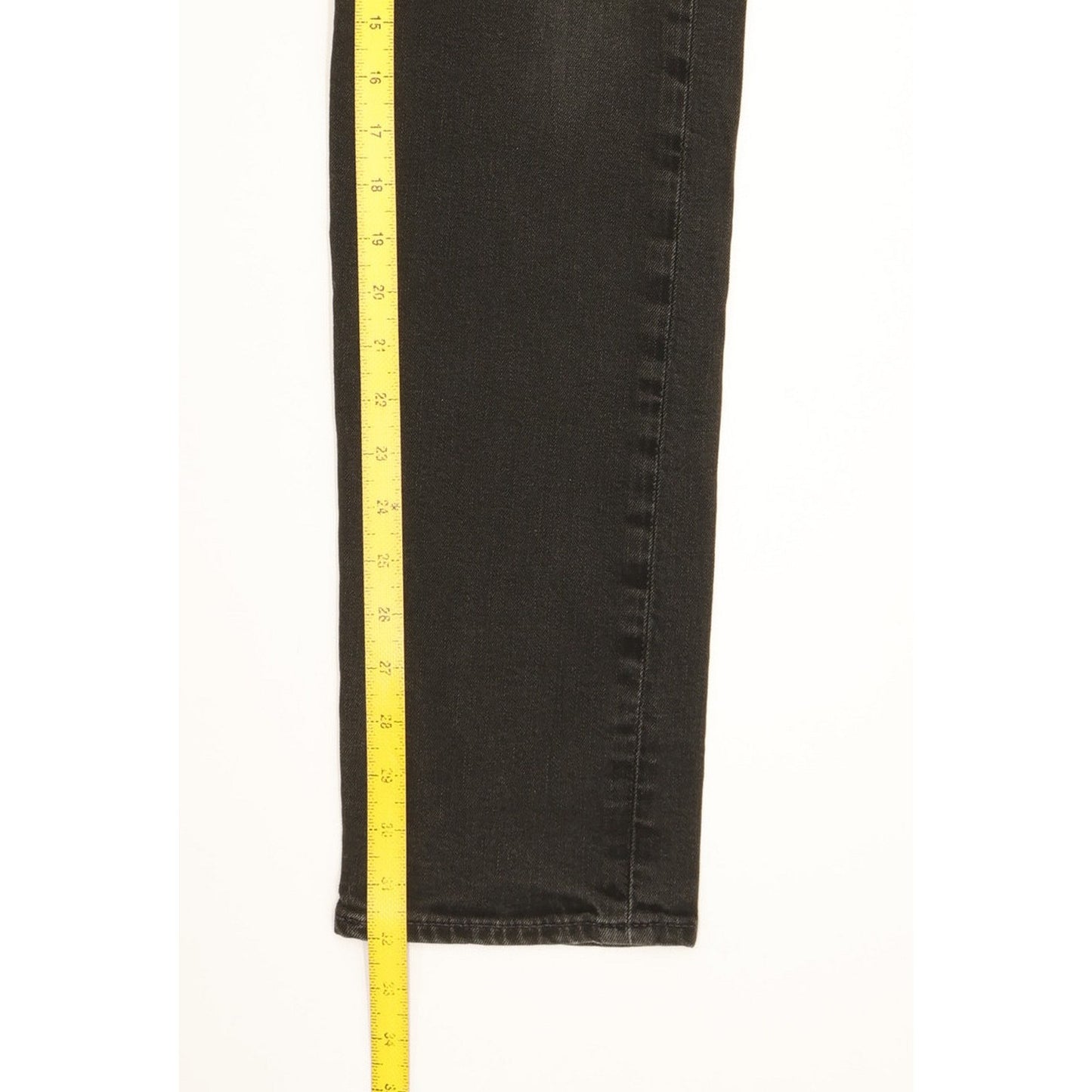 Levi's 502 Men Black Tapered Regular Stretch Jeans W32 L32