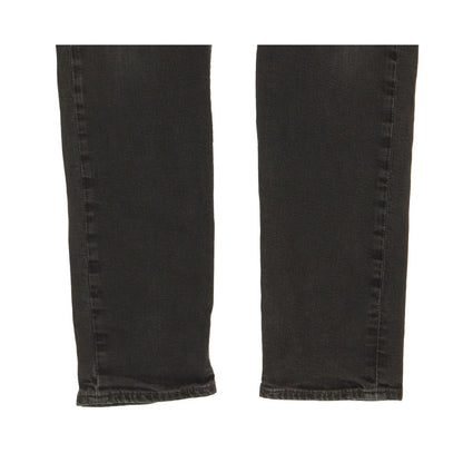 Levi's 502 Men Black Tapered Regular Stretch Jeans W32 L32