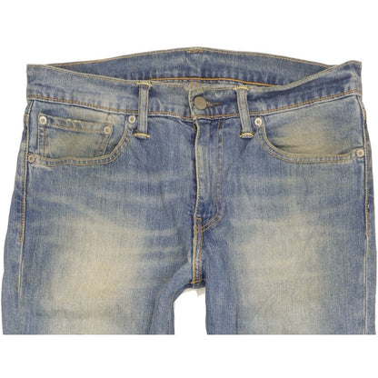Levi's 511 Men Blue Straight Slim Stretch Jeans W32 L28