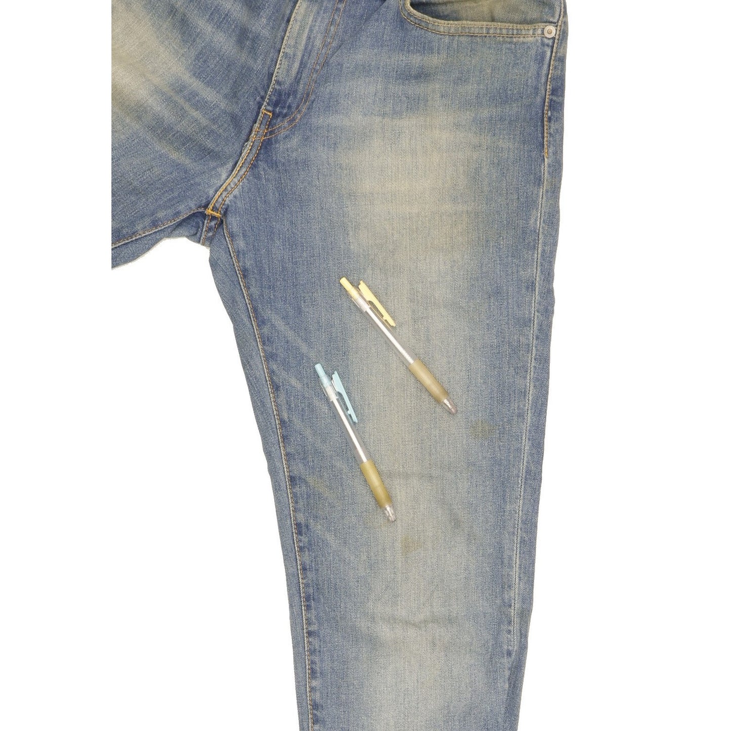 Levi's 511 Men Blue Straight Slim Stretch Jeans W32 L28