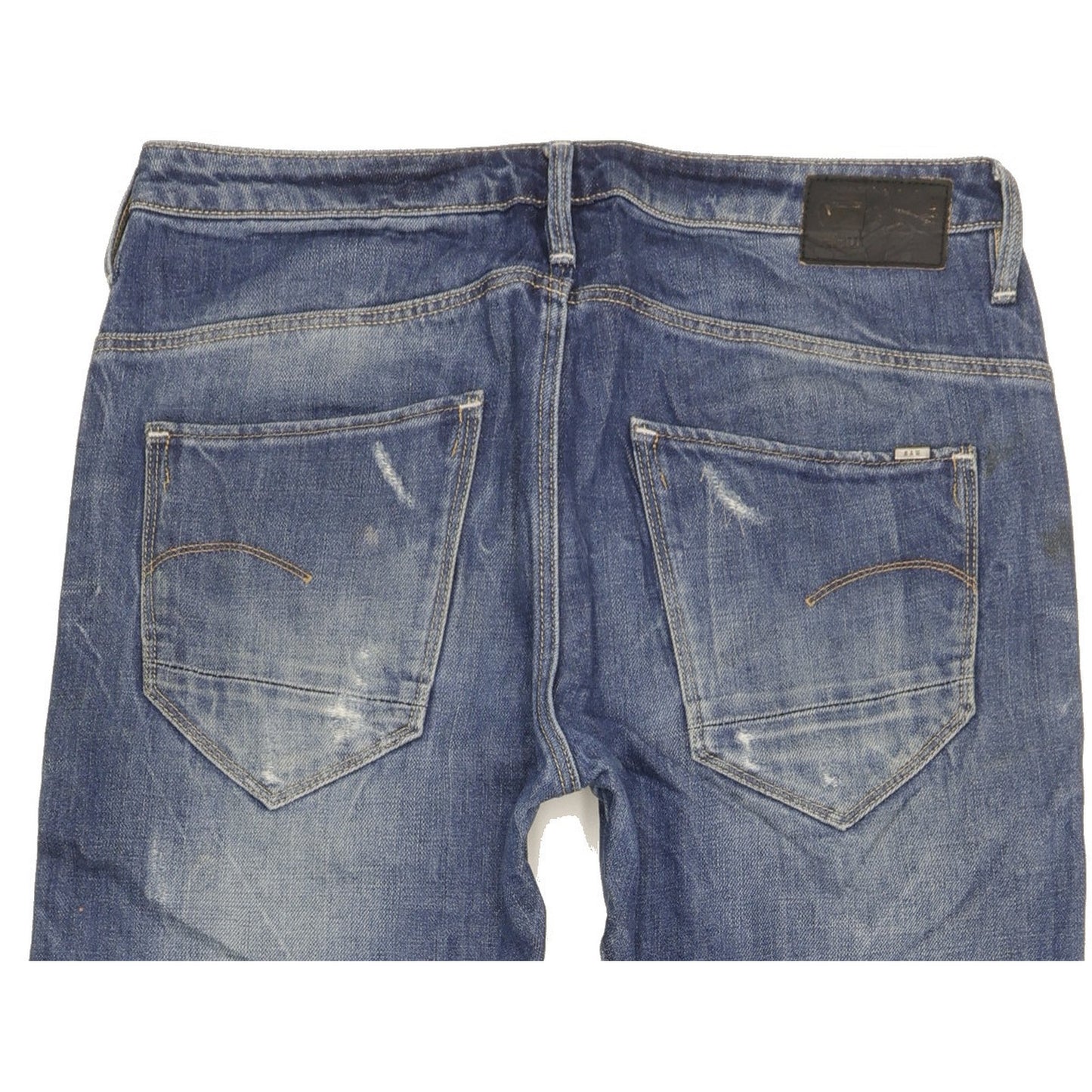 G-Star Arc 3D Men Blue Tapered Relaxed Boyfriend Jeans W28 L30