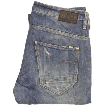 G-Star Arc 3D Men Blue Tapered Relaxed Boyfriend Jeans W28 L30