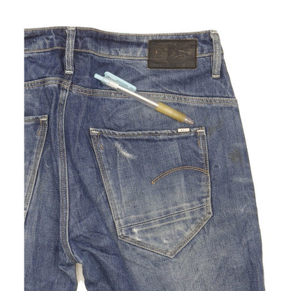 G-Star Arc 3D Men Blue Tapered Relaxed Boyfriend Jeans W28 L30