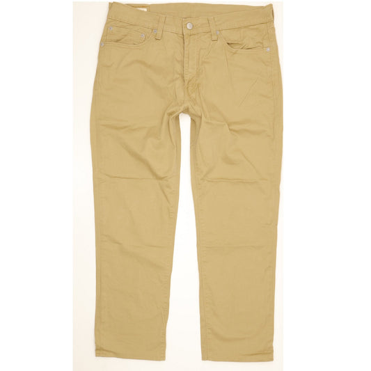 Levi's 511 Men Beige Straight Slim Stretch Jeans W34 L27