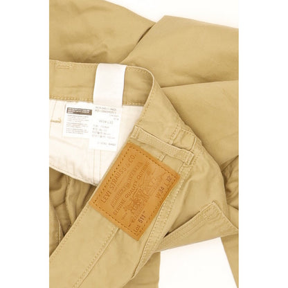 Levi's 511 Men Beige Straight Slim Stretch Jeans W34 L27