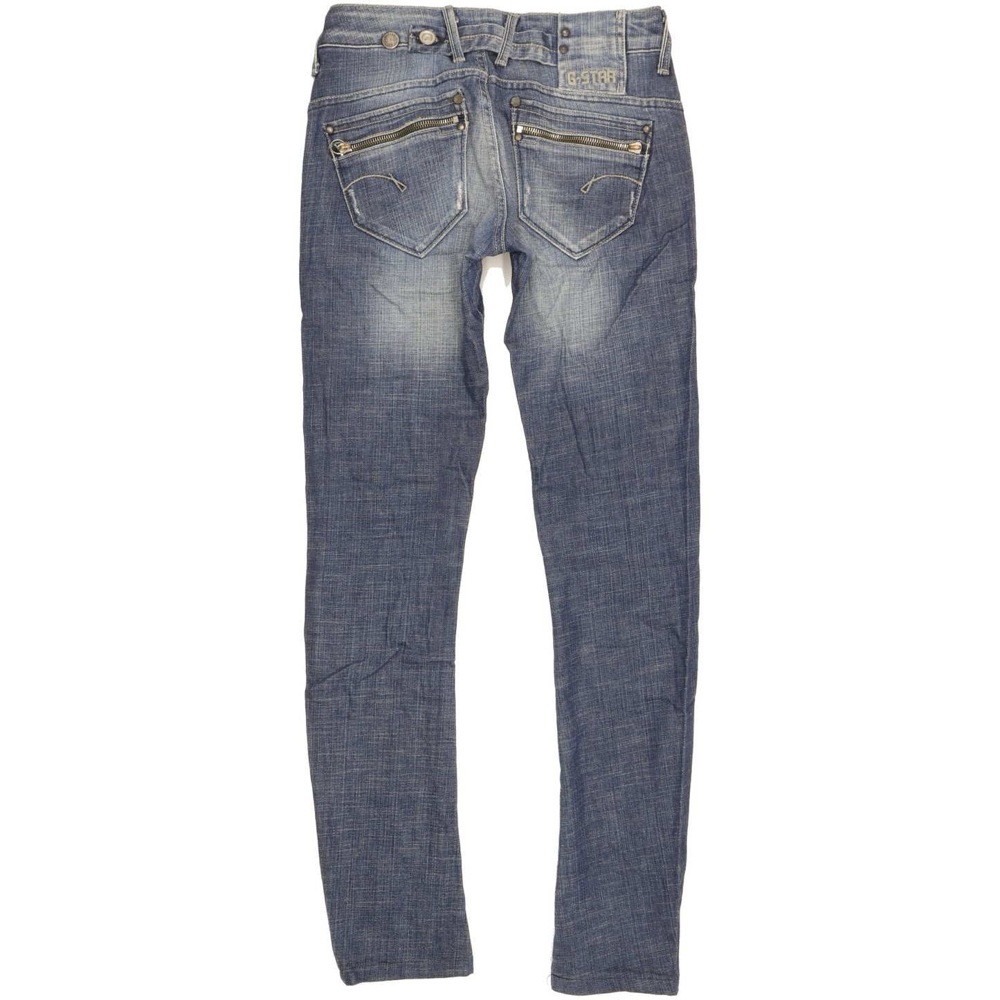 G-Star Corvet Women Blue Skinny Slim Stretch Jeans W24 L30