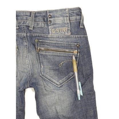 G-Star Corvet Women Blue Skinny Slim Stretch Jeans W24 L30