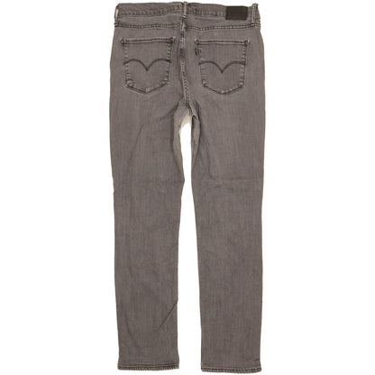 Levi's 724 Grey Straight Slim Stretch Jeans High Waisted W32 L31