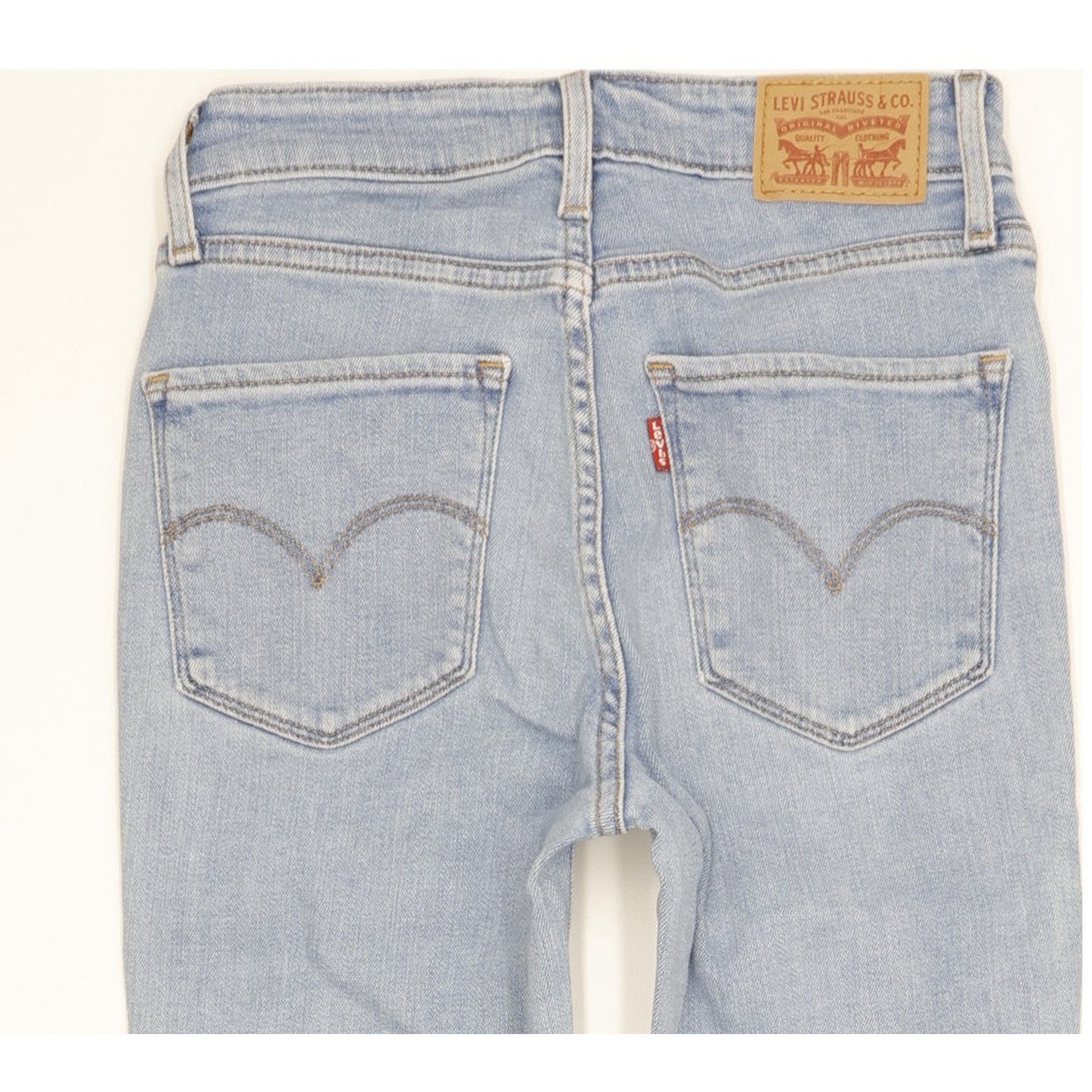 Levi's 721 Women Blue Skinny Slim Stretch Jeans W25 L26