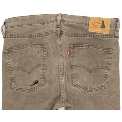 Levi's 510 Men Grey Skinny Slim Jeans W33 L27