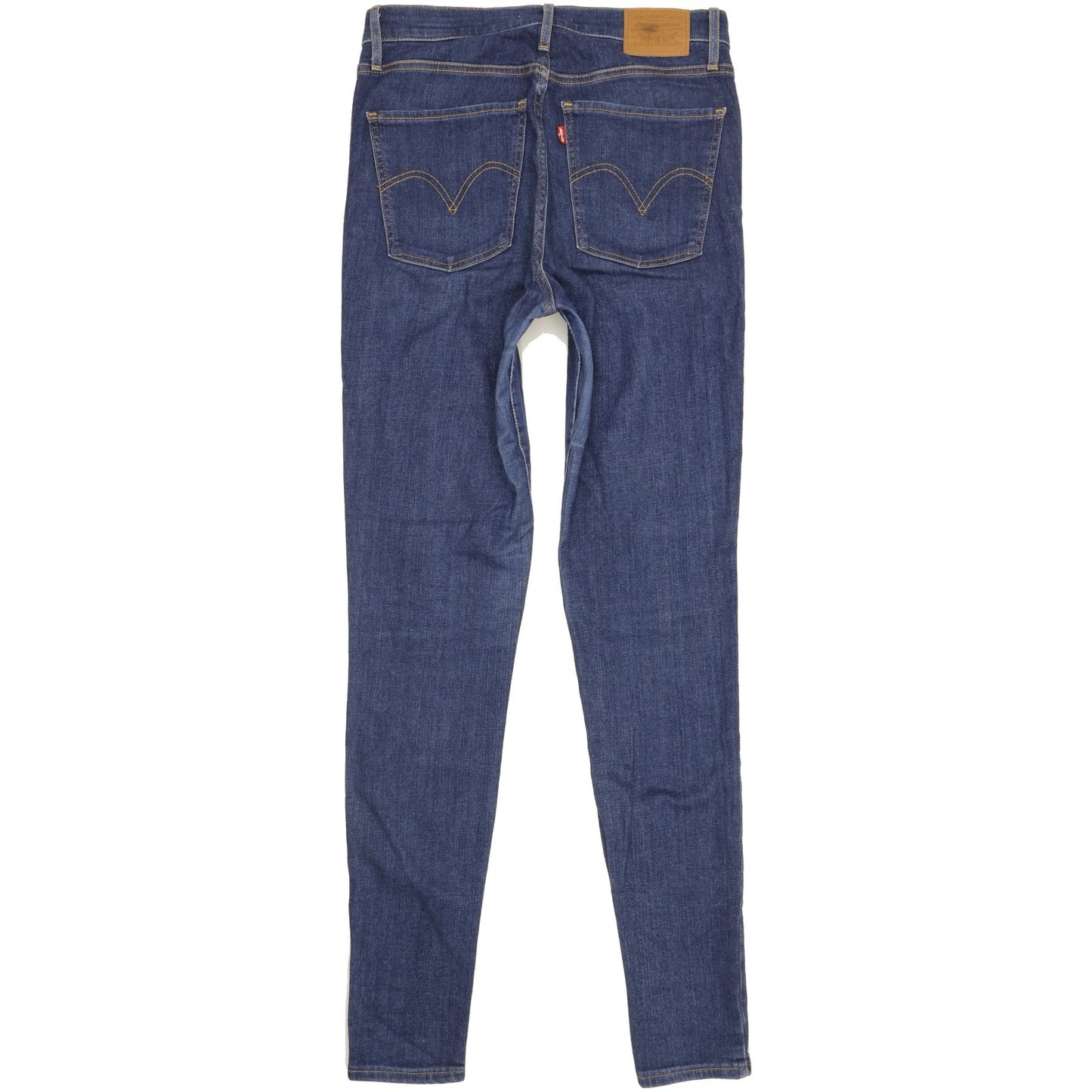 Levi's Mile Blue Skinny Slim Stretch Jeans High Waisted W30 L34