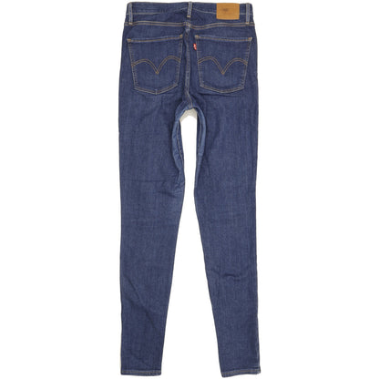 Levi's Mile Blue Skinny Slim Stretch Jeans High Waisted W30 L34