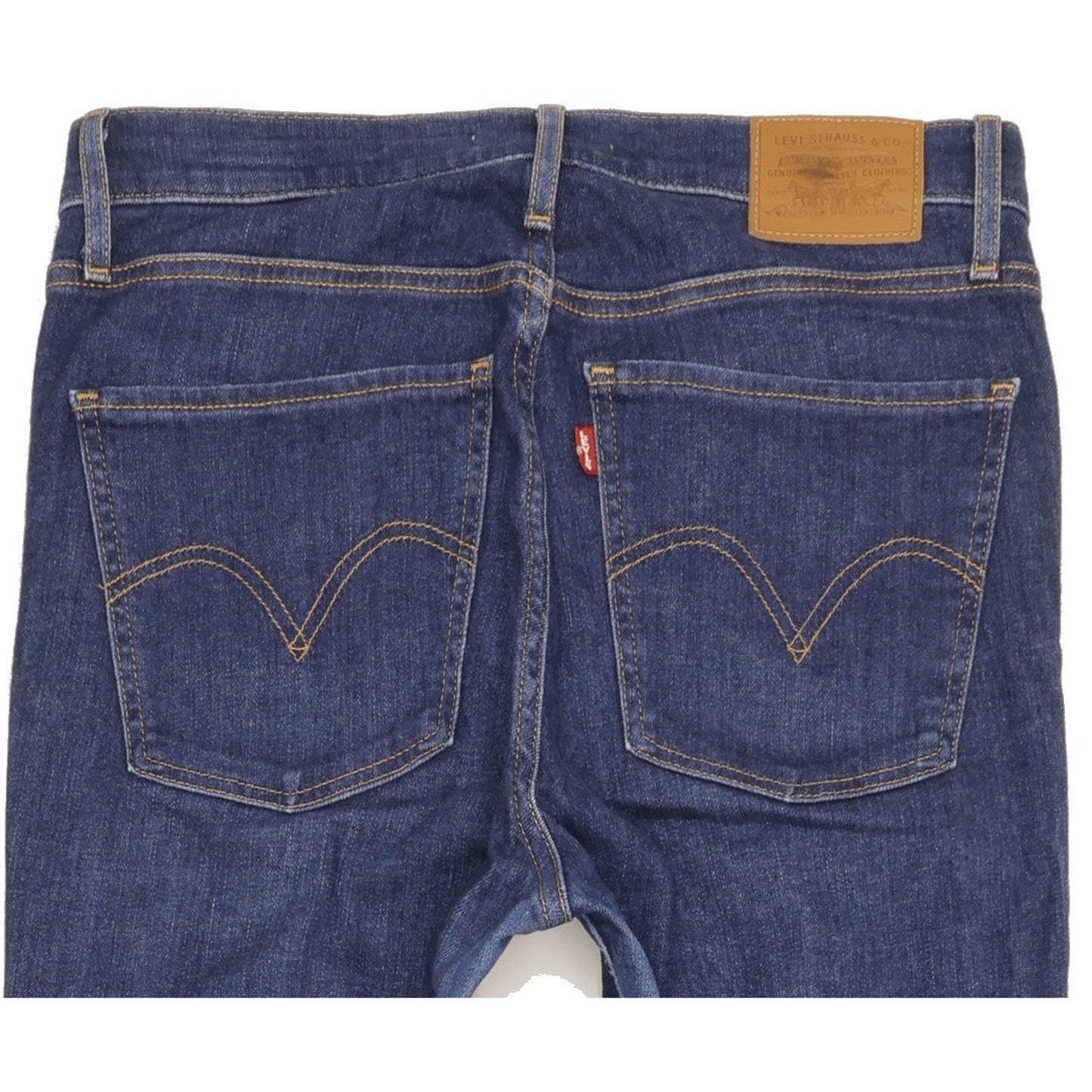 Levi's Mile Blue Skinny Slim Stretch Jeans High Waisted W30 L34