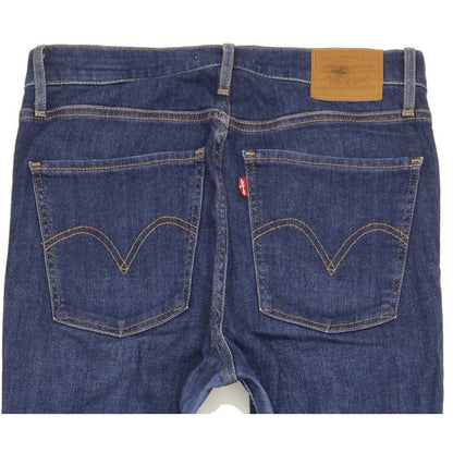 Levi's Mile Blue Skinny Slim Stretch Jeans High Waisted W30 L34