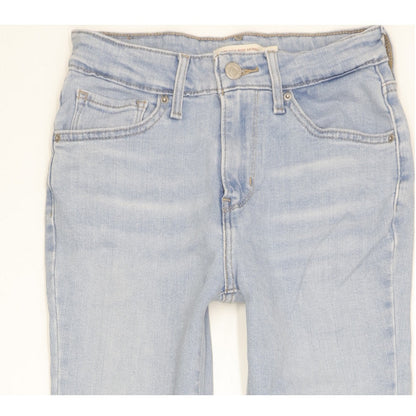 Levi's 721 Women Blue Skinny Slim Stretch Jeans W24 L32