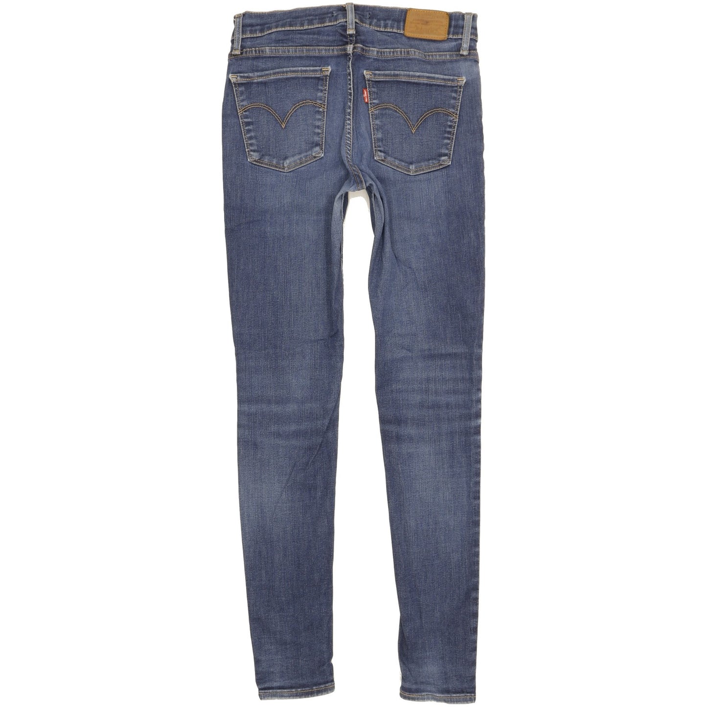 Levi's 710 Super Women Blue Skinny Slim Stretch Jeans W28 L29
