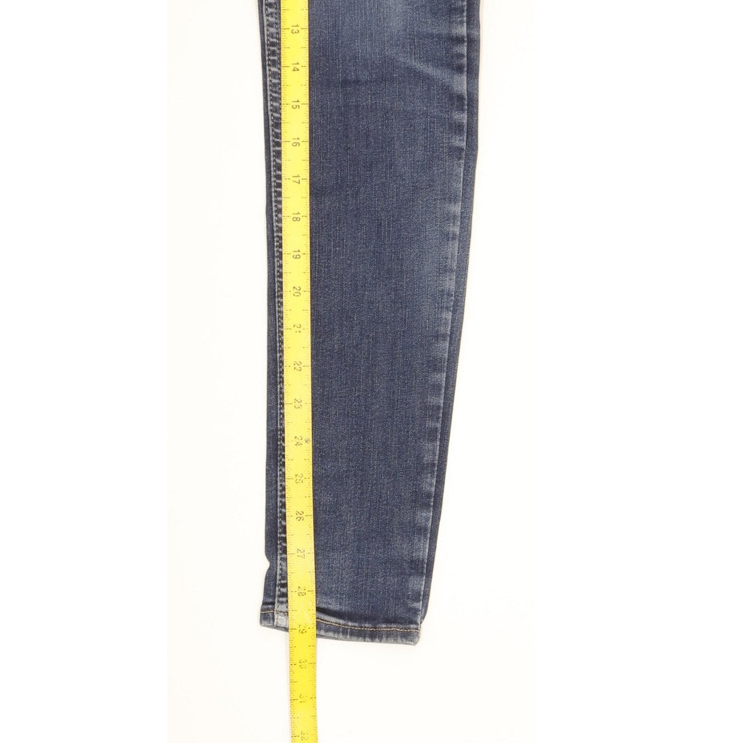 Levi's 710 Super Women Blue Skinny Slim Stretch Jeans W28 L29