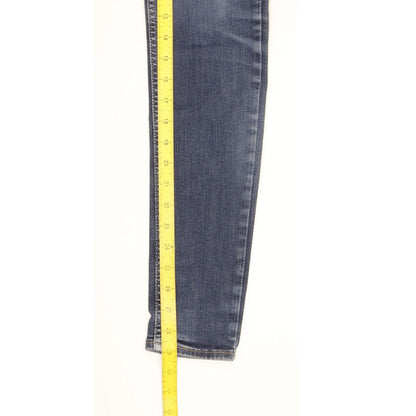 Levi's 710 Super Women Blue Skinny Slim Stretch Jeans W28 L29
