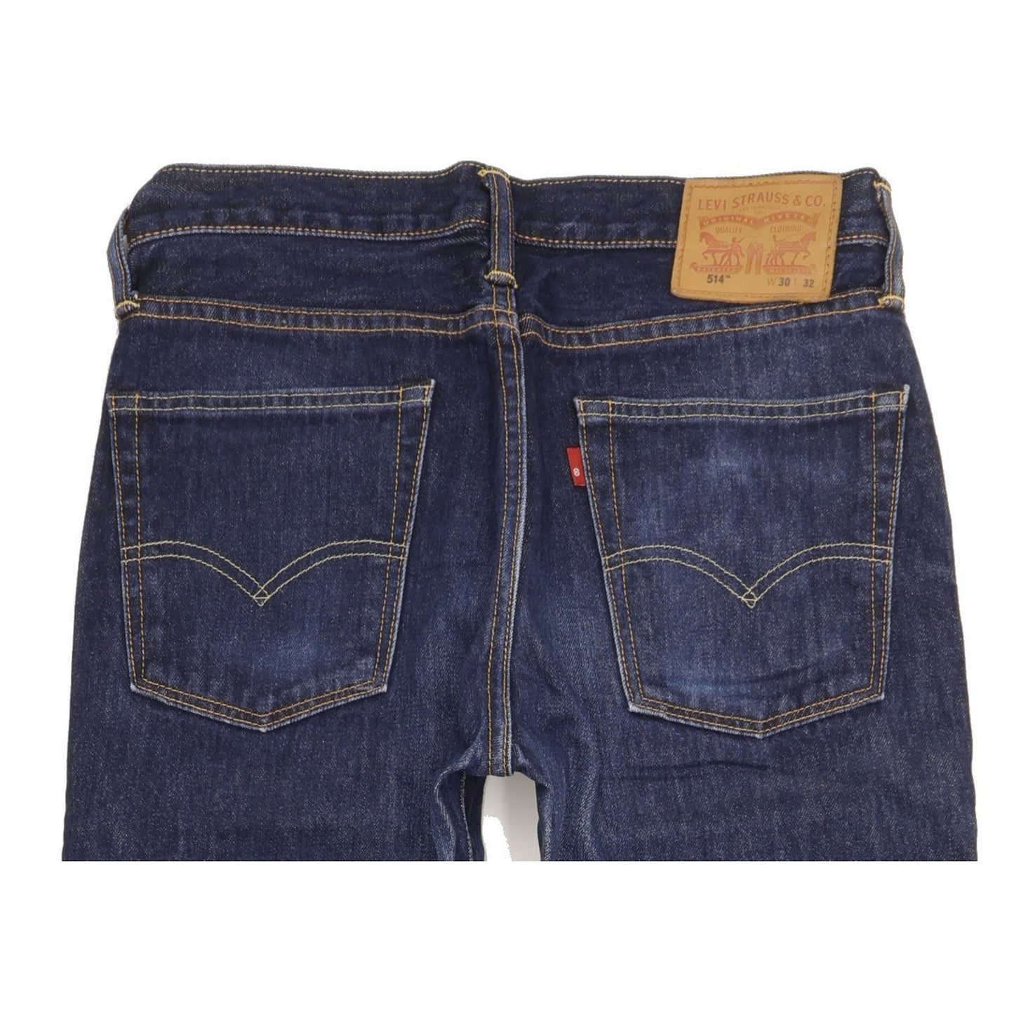 Levi's 514 Men Blue Straight Slim Jeans W30 L32