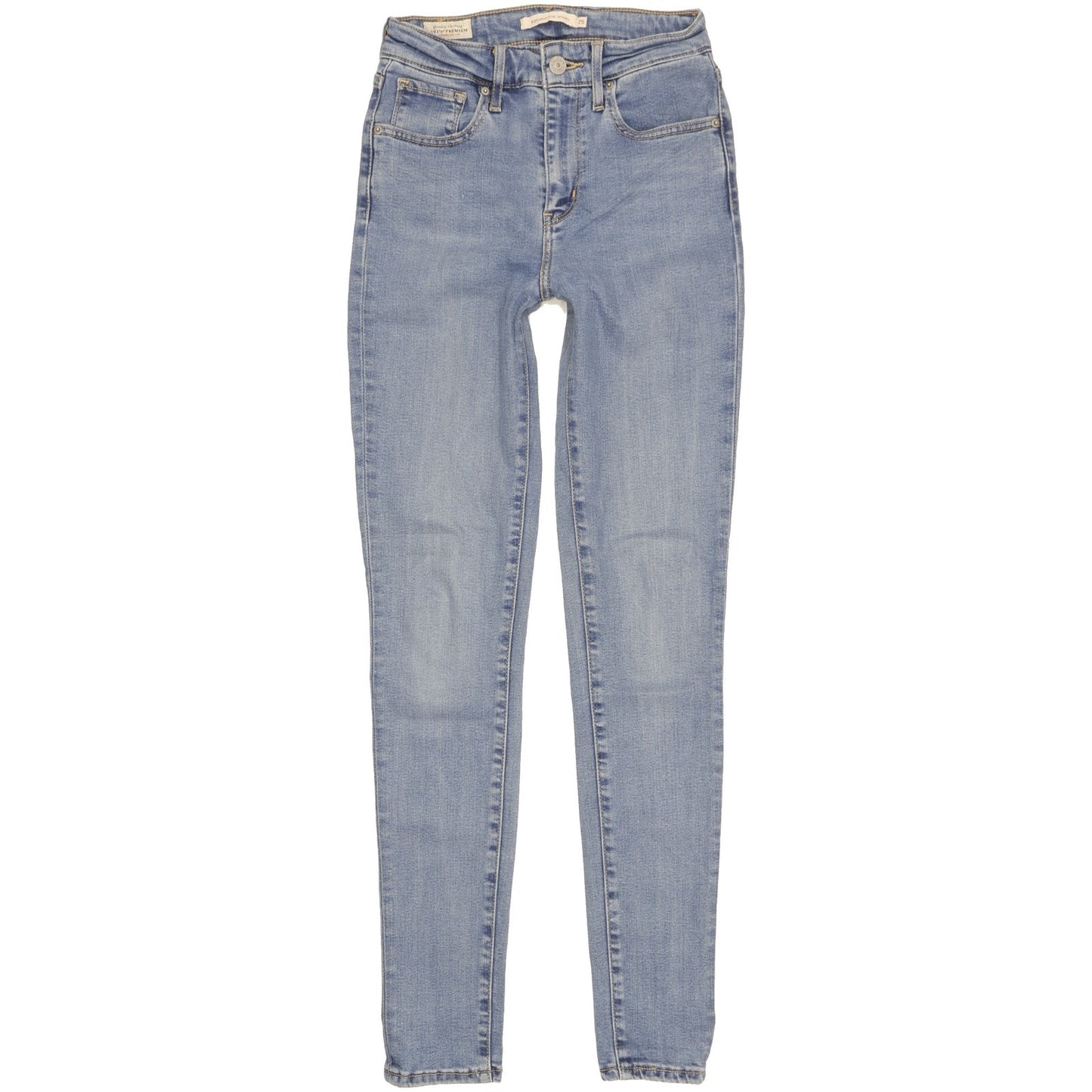 Levi's 721 Women Blue Skinny Slim Stretch Jeans W25 L30