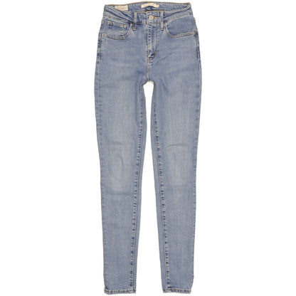 Levi's 721 Women Blue Skinny Slim Stretch Jeans W25 L30