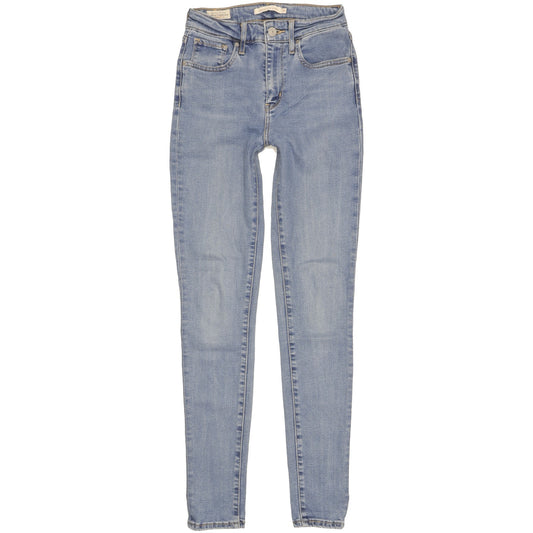 Levi's 721 Women Blue Skinny Slim Stretch Jeans W25 L30