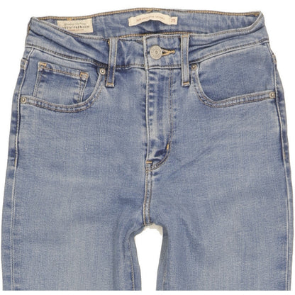 Levi's 721 Women Blue Skinny Slim Stretch Jeans W25 L30
