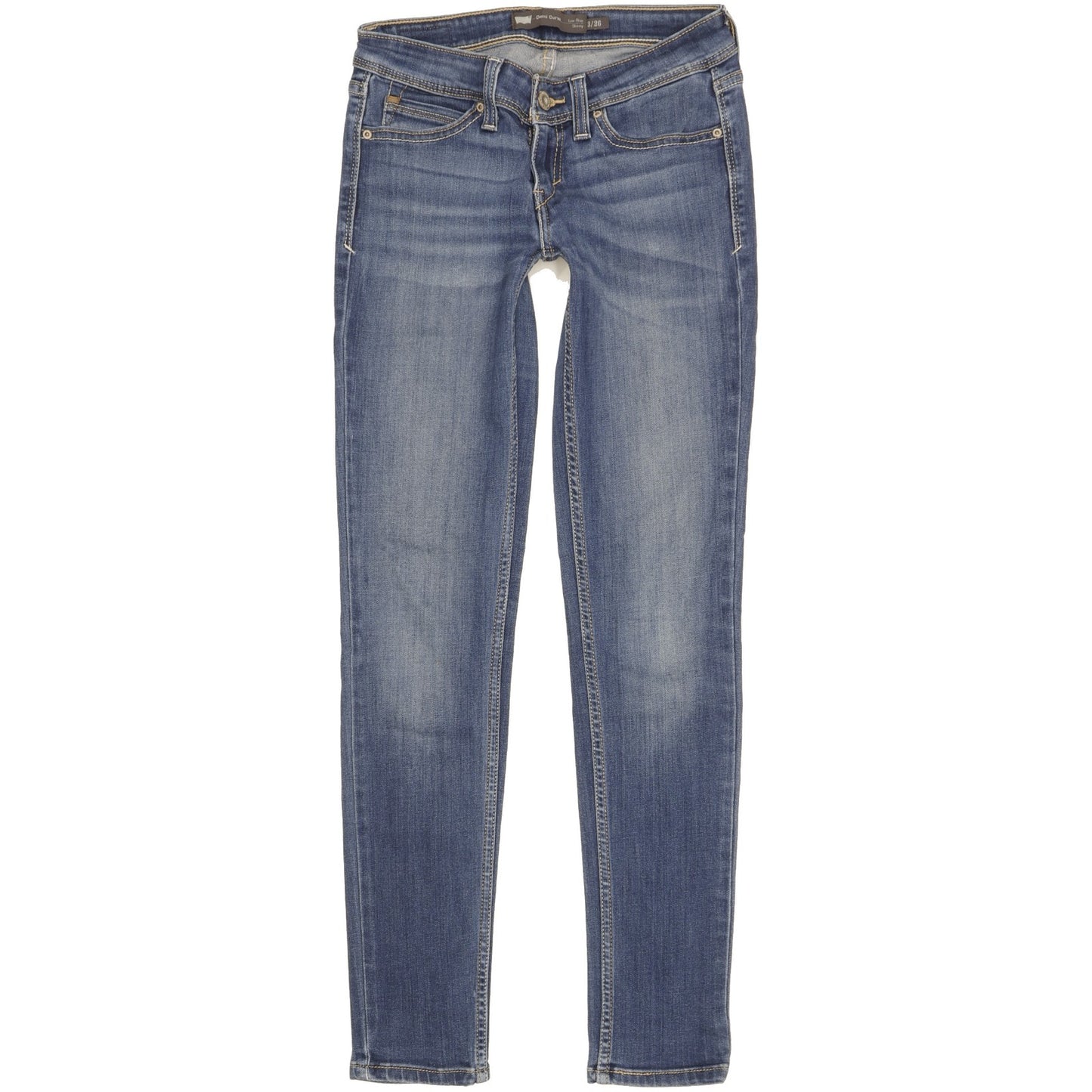 Levi's Demi Curve Women Blue Skinny Slim Stretch Jeans W26 L29