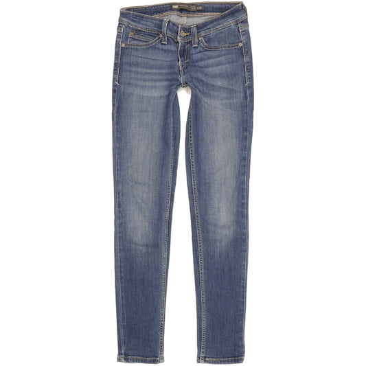 Levi's Demi Curve Women Blue Skinny Slim Stretch Jeans W26 L29