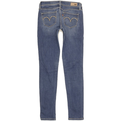 Levi's Demi Curve Women Blue Skinny Slim Stretch Jeans W26 L29