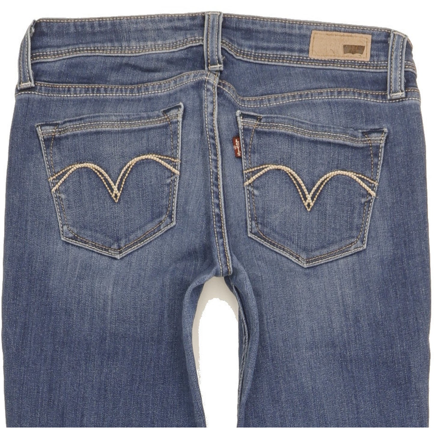 Levi's Demi Curve Women Blue Skinny Slim Stretch Jeans W26 L29