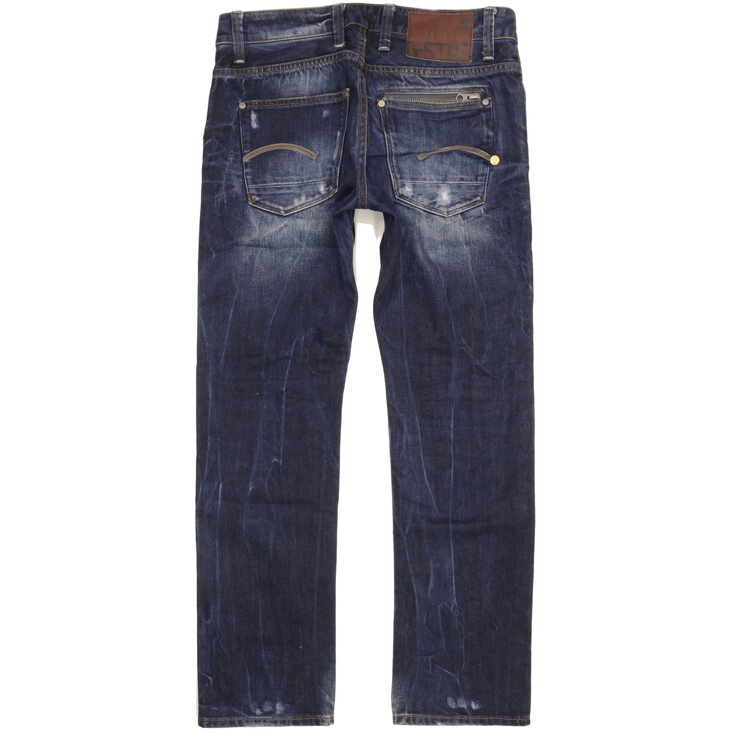 G-Star Attacc Men Blue Straight Regular Jeans W30 L30