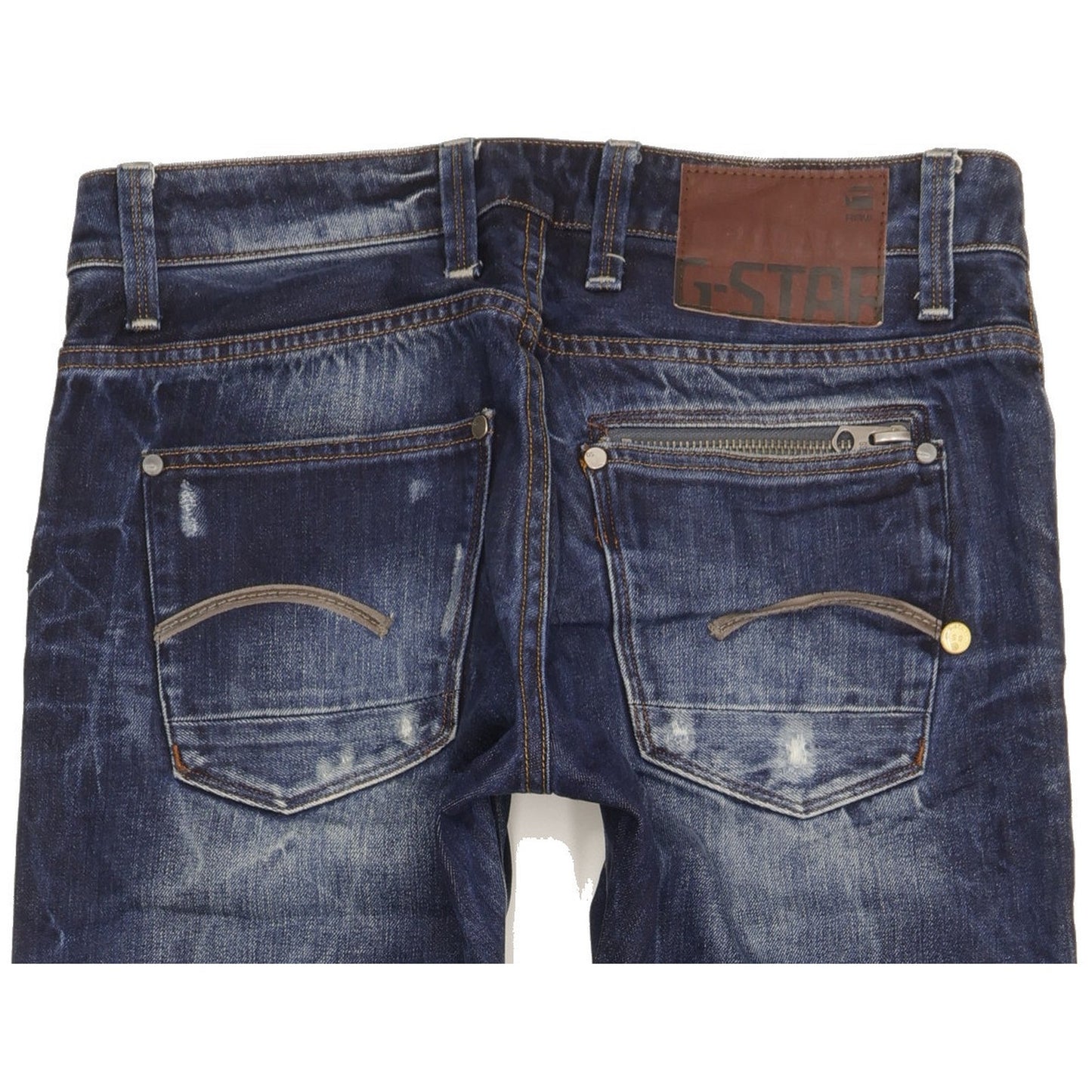 G-Star Attacc Men Blue Straight Regular Jeans W30 L30