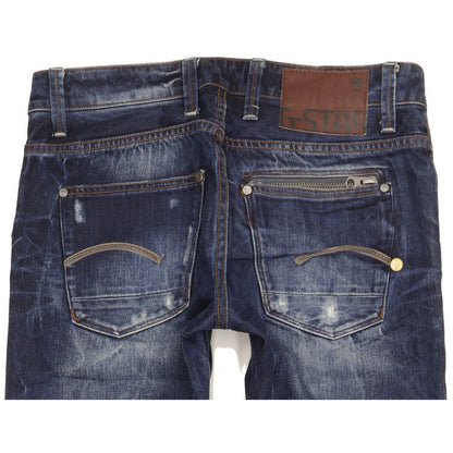 G-Star Attacc Men Blue Straight Regular Jeans W30 L30