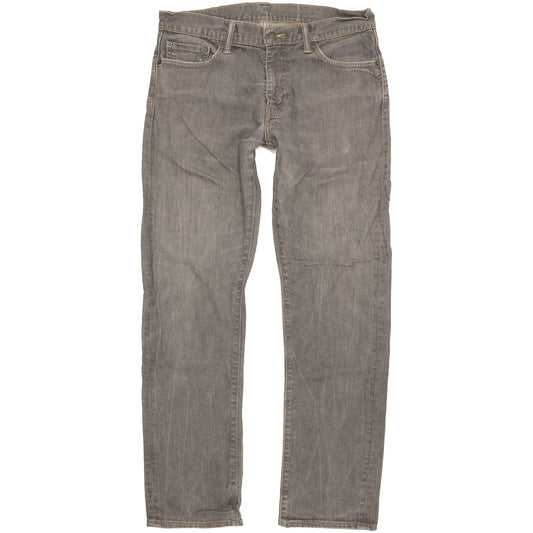 Levi's 504 Men Grey Straight Regular Jeans W32 L31