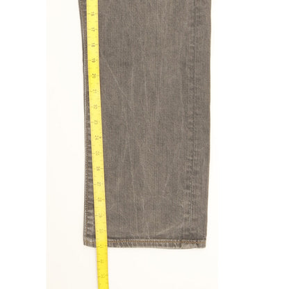 Levi's 504 Men Grey Straight Regular Jeans W32 L31