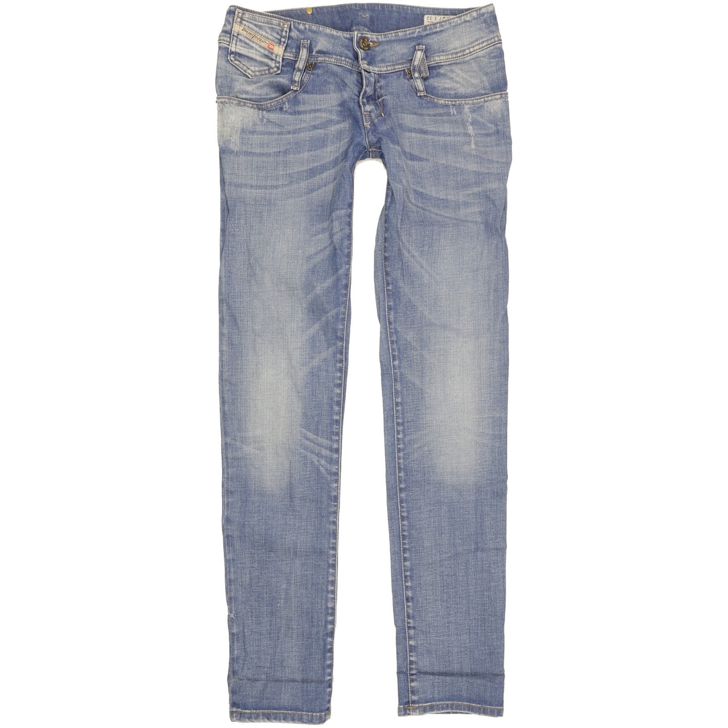 Diesel Matic Women Blue Tapered Slim Stretch Jeans W27 L32